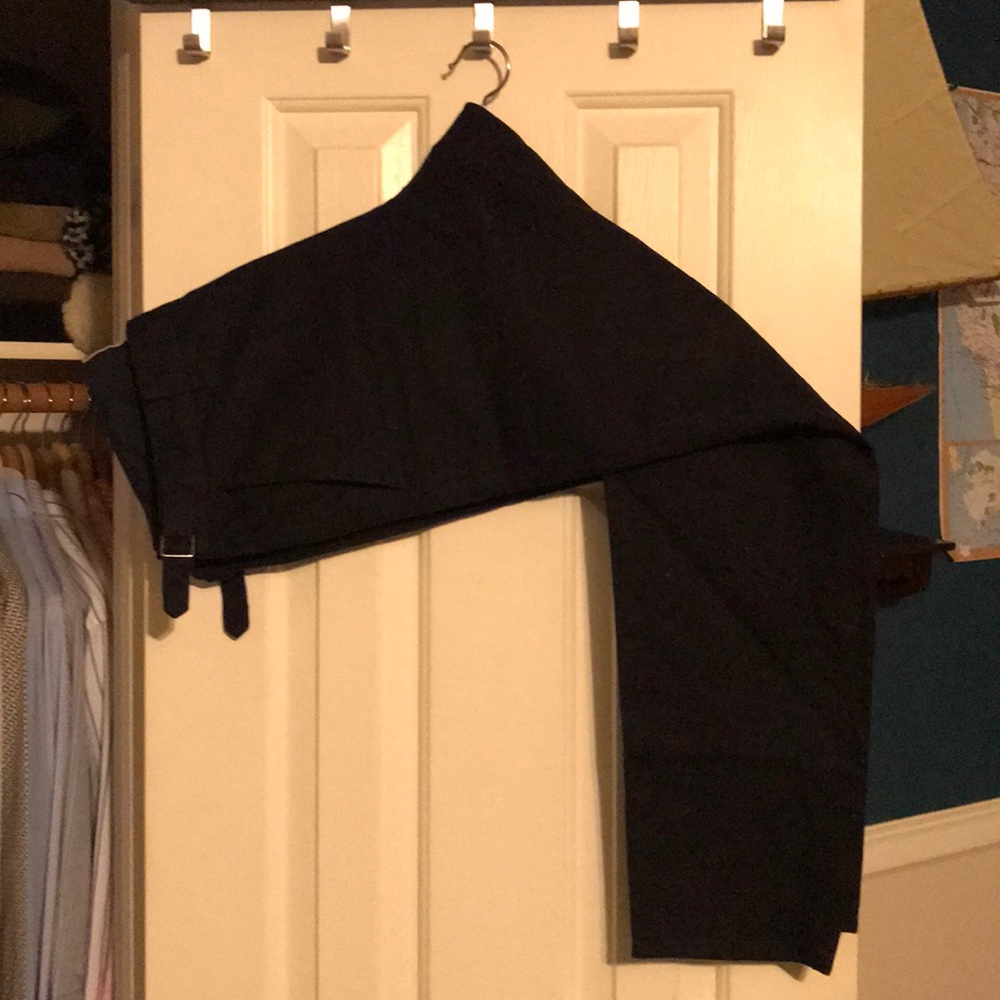 Dark blue dress pants